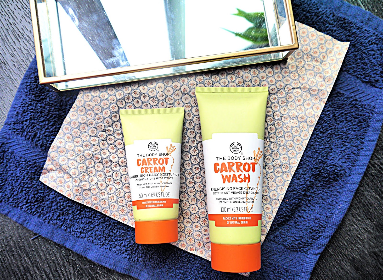 The Body Shop Carrot Cleanser & Carrot Cream Good Golly Miss Hollie